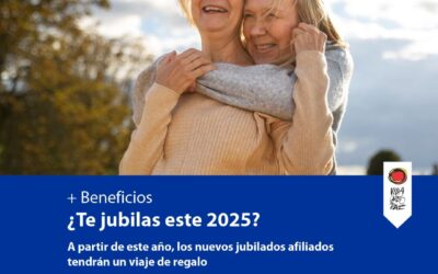Beneficio para nuevos jubilados afiliados