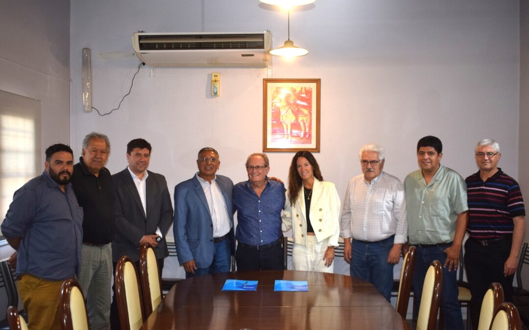 Firma de convenio entre UPCN y la Municipalidad de Valle Fértil