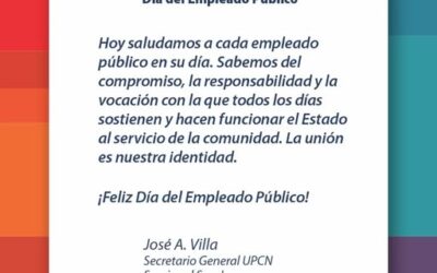 Feliz Día del Empleado Público